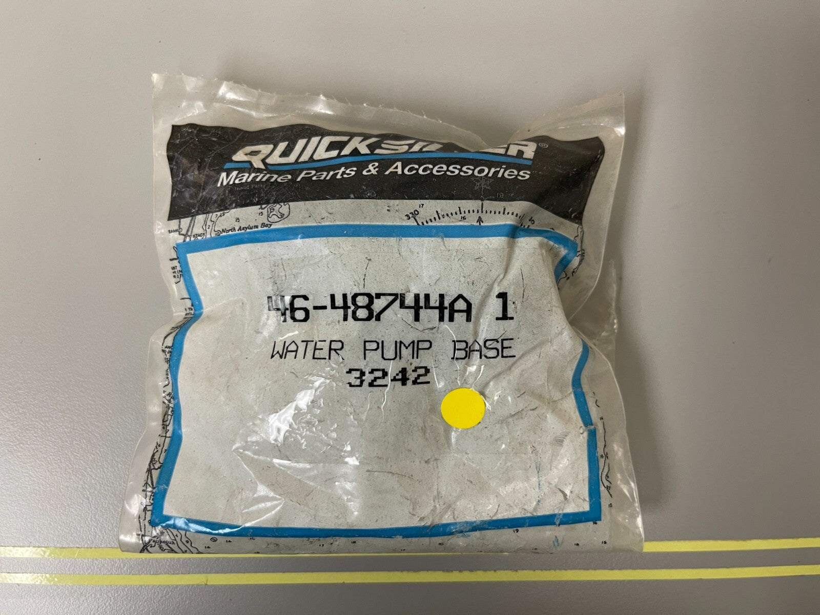 *NEW OEM* 0810 Mercury Quicksilver Water Pump Base 46-48744A1