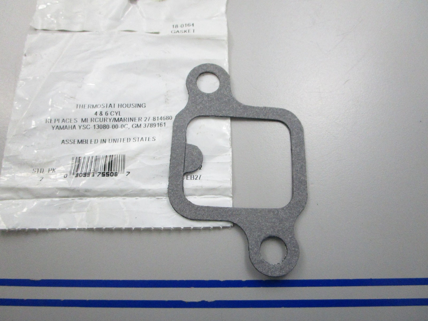 NEW 18-0164 Replaces: Mercury 27-814680 Sierra Gasket 0810