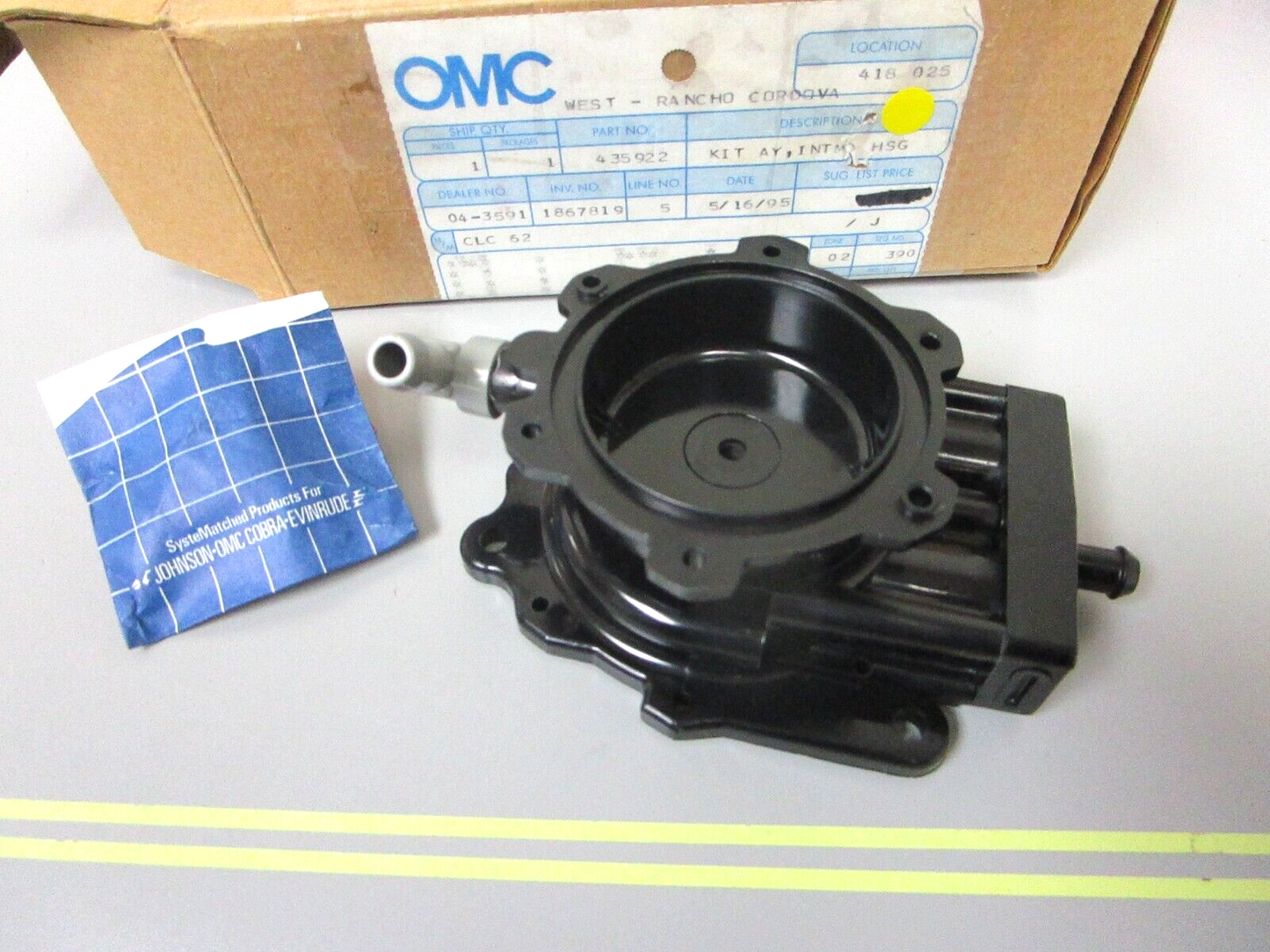 *NEW OEM* 0720 OMC Johnson Evinrude Housing Kit Assembly 435922 0435922