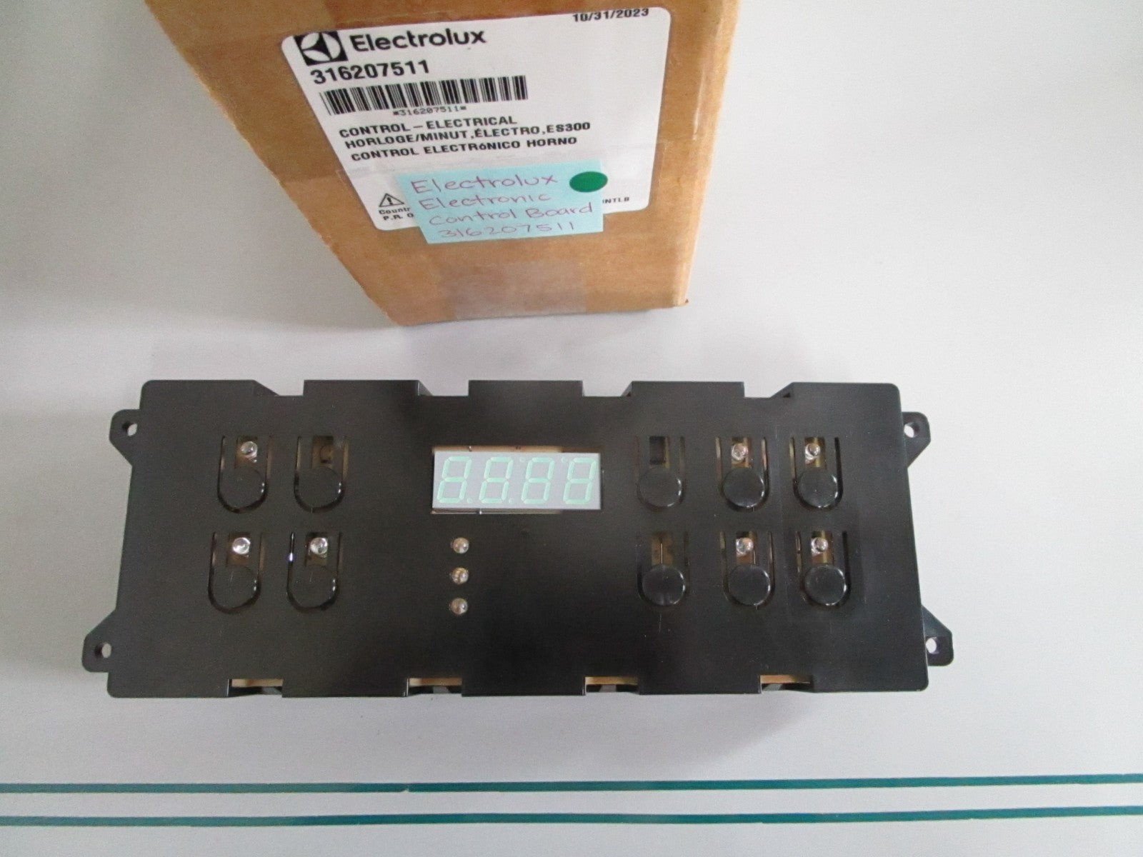NEW OEM 316207511 Electrolux Electronic Control Board 0820