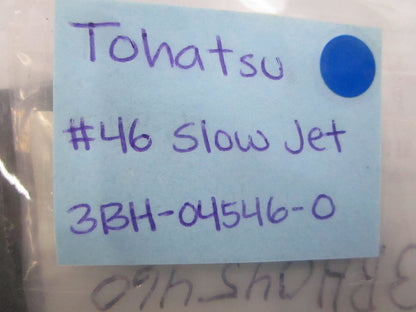 NEW OEM 3BH-04546-0  3BH045460 Tohatsu #46 Slow Jet 0810