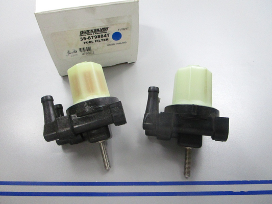 NEW OEM (LOT OF 2) 35-879884T Mercury Quicksilver Fuel Filter 0810