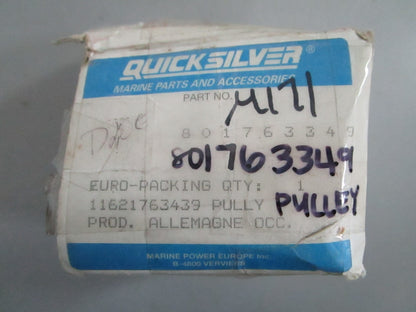 NEW OEM 801763349 Mercury Quicksilver Pulley 0820