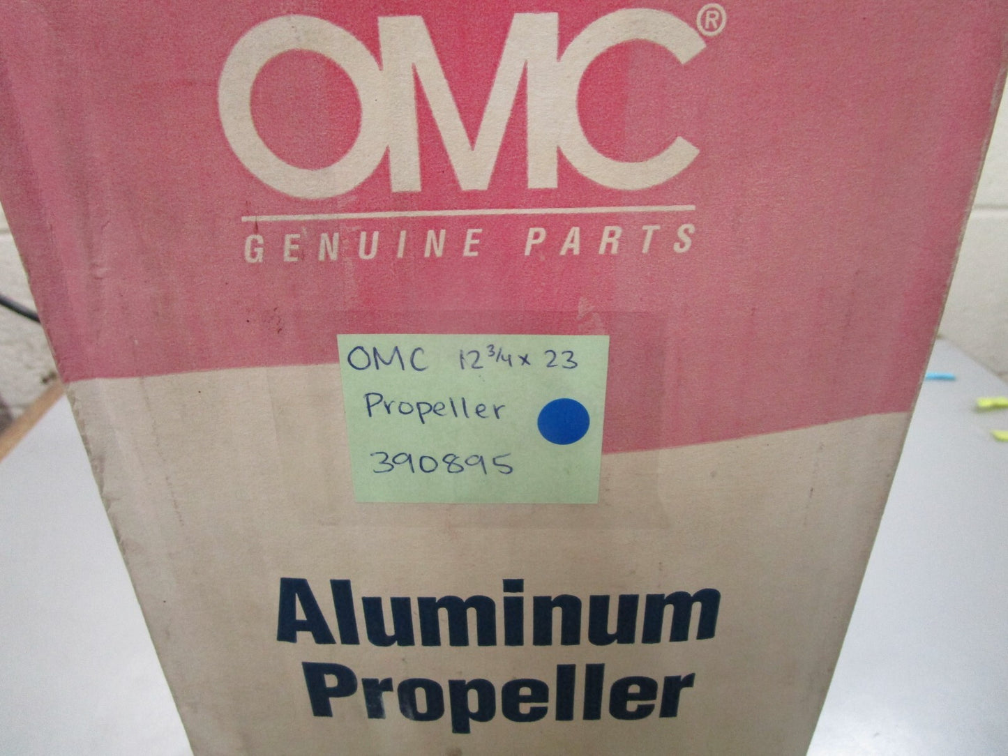*NEW OEM* 0820 OMC Johnson Evinrude 12¾×23 Propeller 390895 0390895