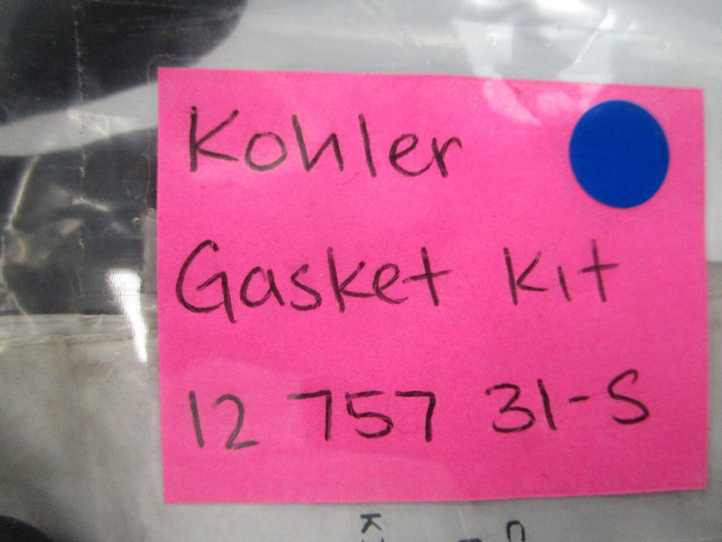 NEW OEM Kohler Gasket Kit 12 757 31-S 0810
