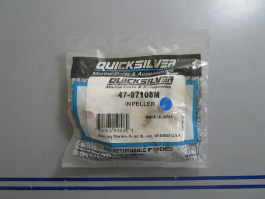 *NEW OEM* 0810 Mercury Quicksilver Impeller 47-97108M