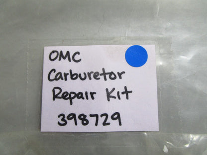*NEW OEM* 0810 OMC Johnson Evinrude Carburetor Repair Kit 398729 0398729