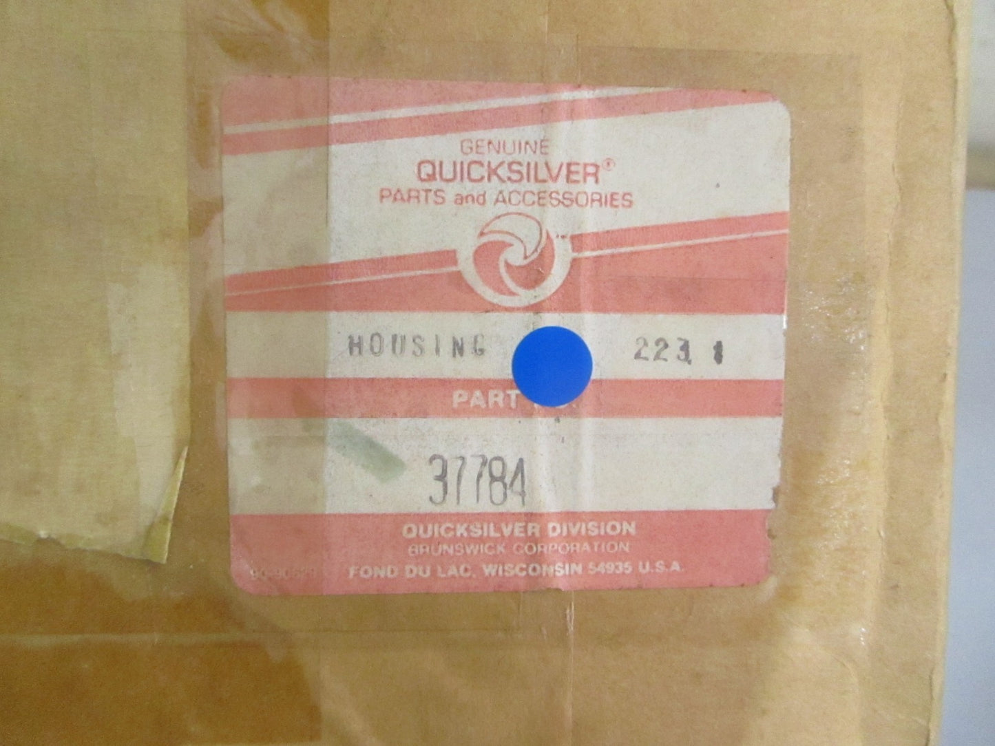 *NEW OEM* 0820 Mercury Quicksilver Housing 37784