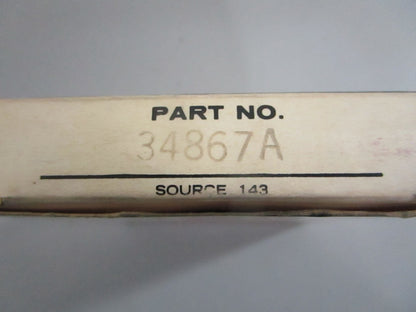 NEW OEM 34867A Tecumseh 0.10 Ring Set 0820