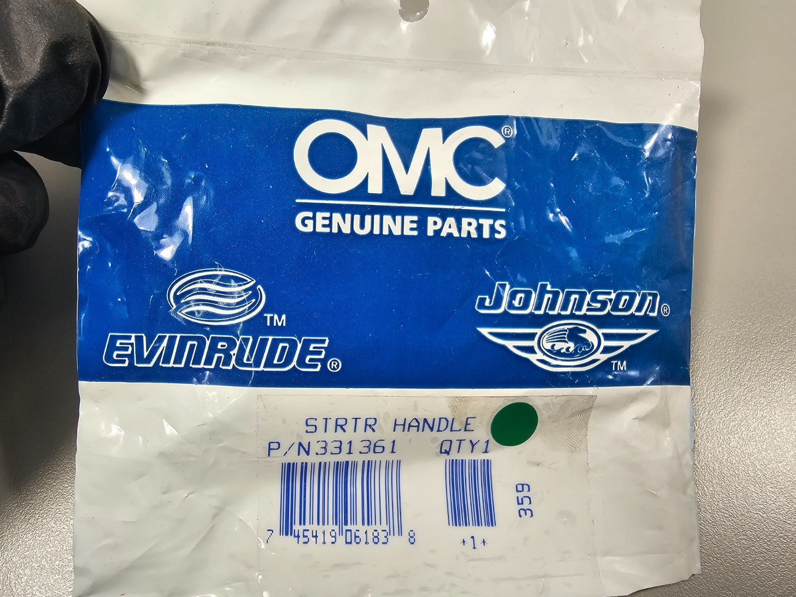 NEW OEM 331361 0331361 OMC Johnson Evinrude Starter Handle 0810