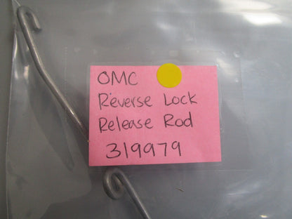 *NEW OEM* 0810 OMC Johnson Evinrude Reverse Lock Release Rod 319979 0319979