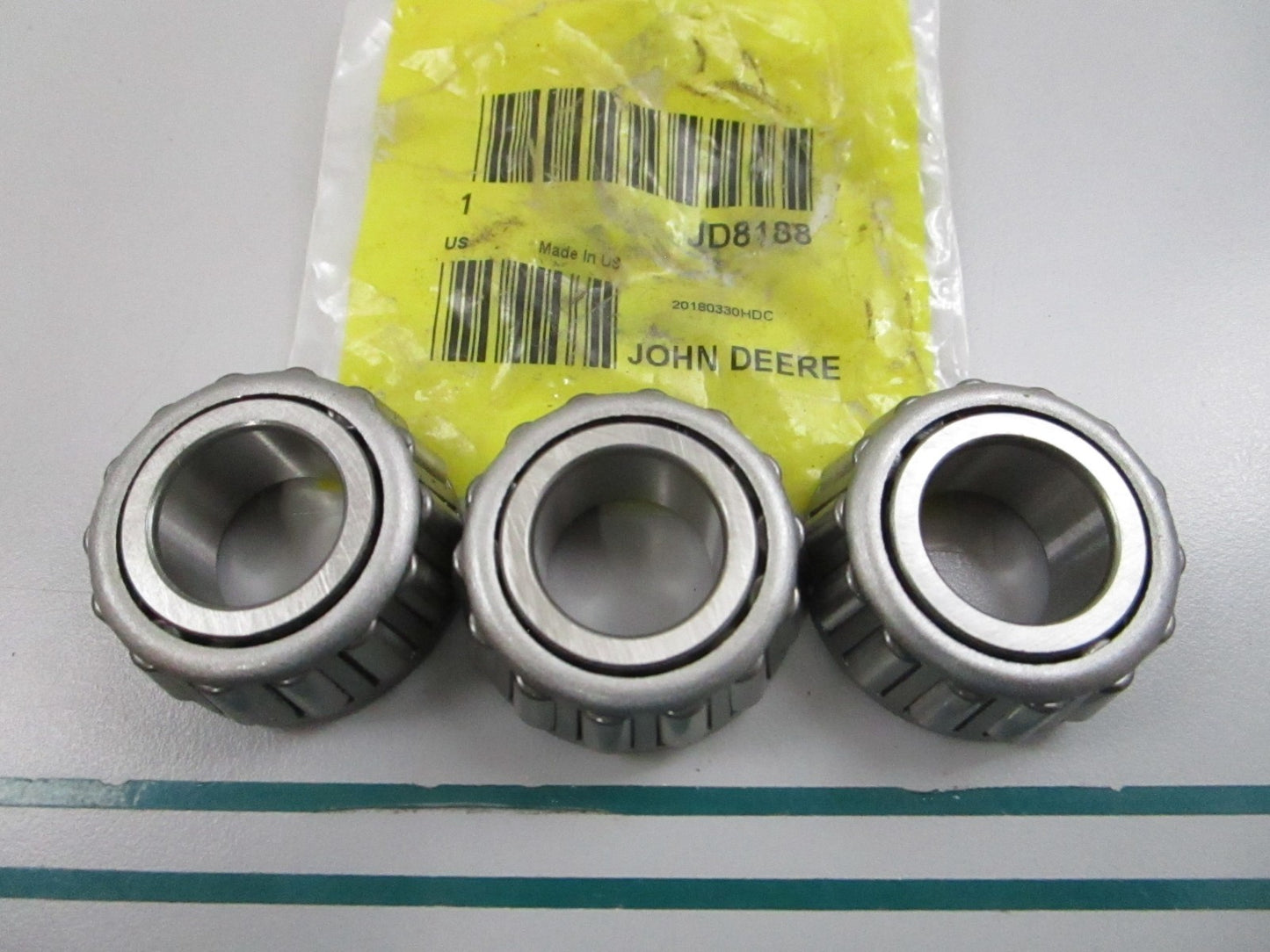 NEW OEM (LOT OF 3) JD8188 John Deere Roller Bearing 0810