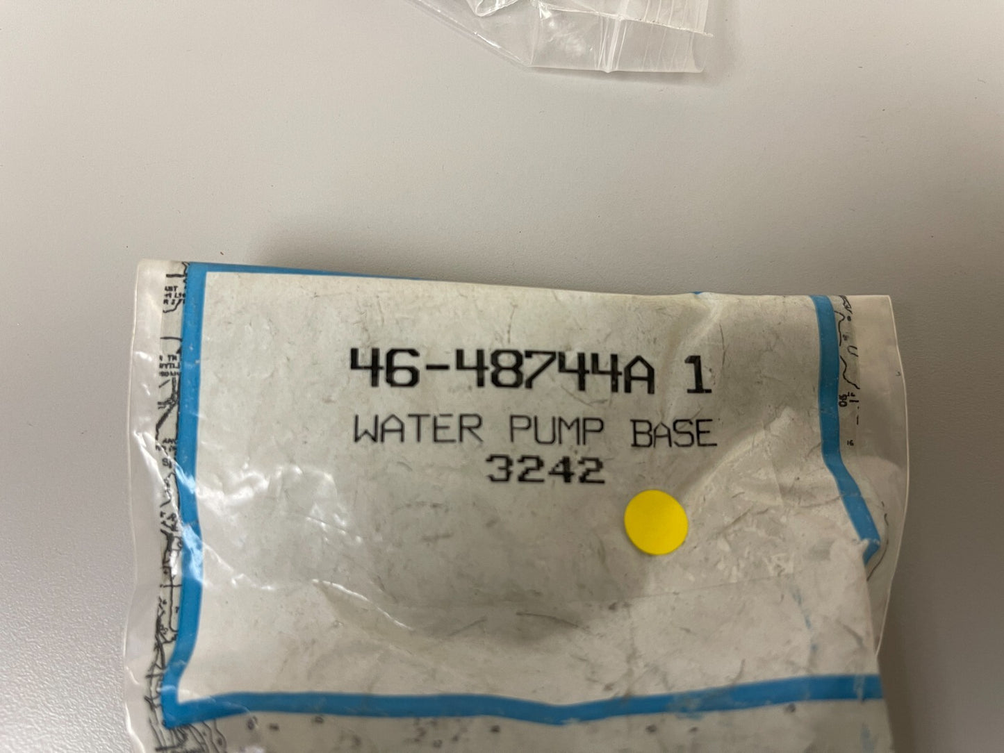 *NEW OEM* 0810 Mercury Quicksilver Water Pump Base 46-48744A1