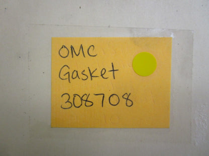 *NEW OEM* (LOT OF 2) 0810 OMC Johnson Evinrude Gasket 308708 0308708