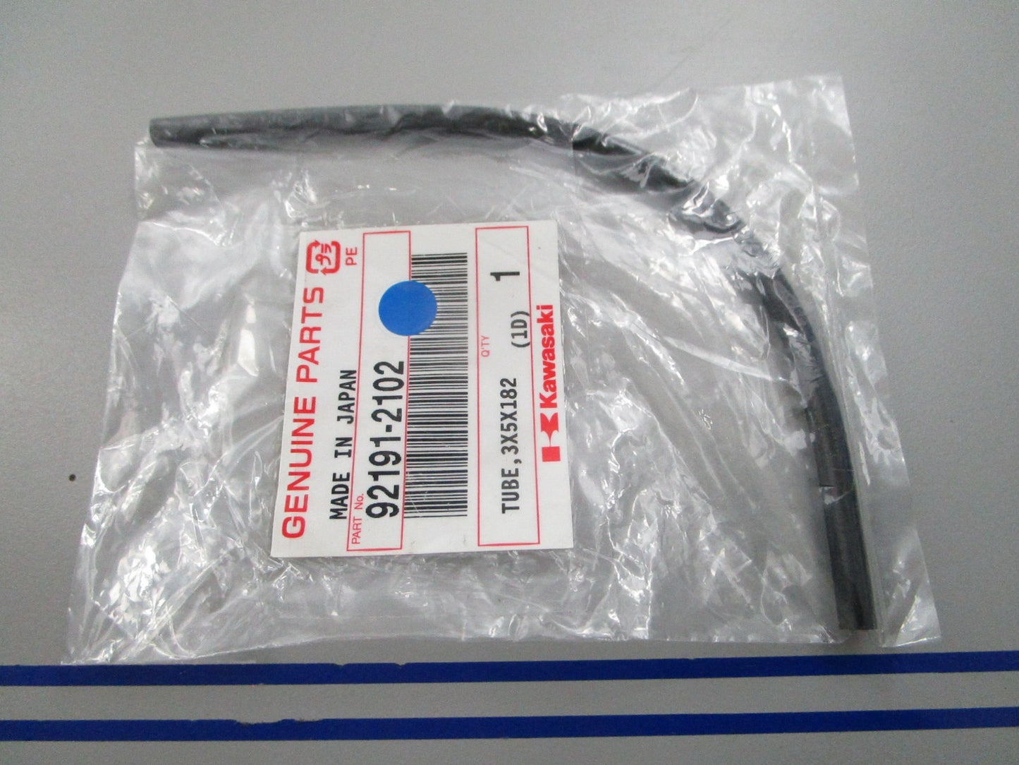 NEW OEM Kawasaki 92191-2102 Tube 0810