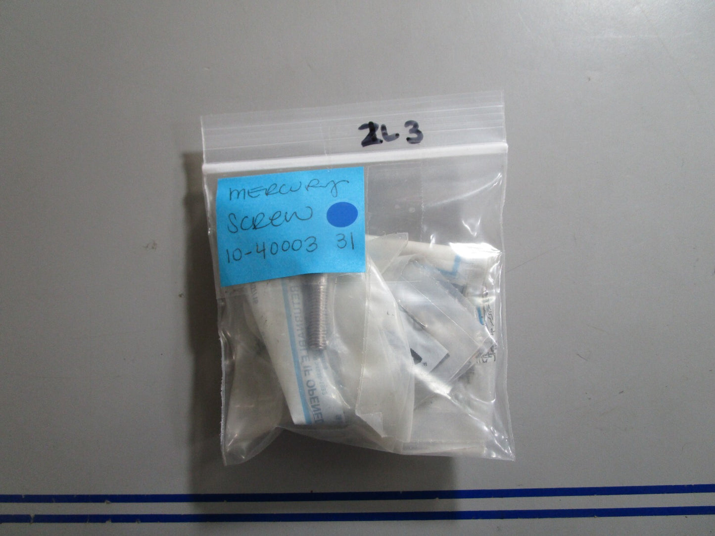 *NEW OEM* (LOT OF 3) 0810 Mercury Quicksilver Screw 10-40003 31