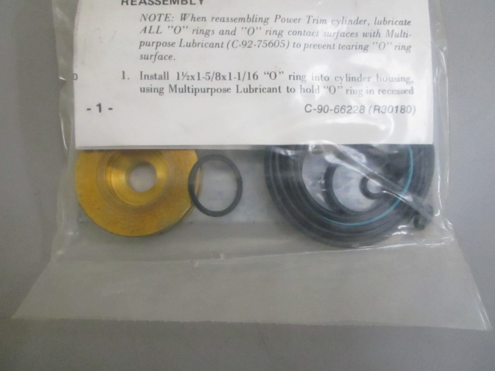 *NEW OEM* 0820 Mercury Quicksilver Repair Kit 64507A1
