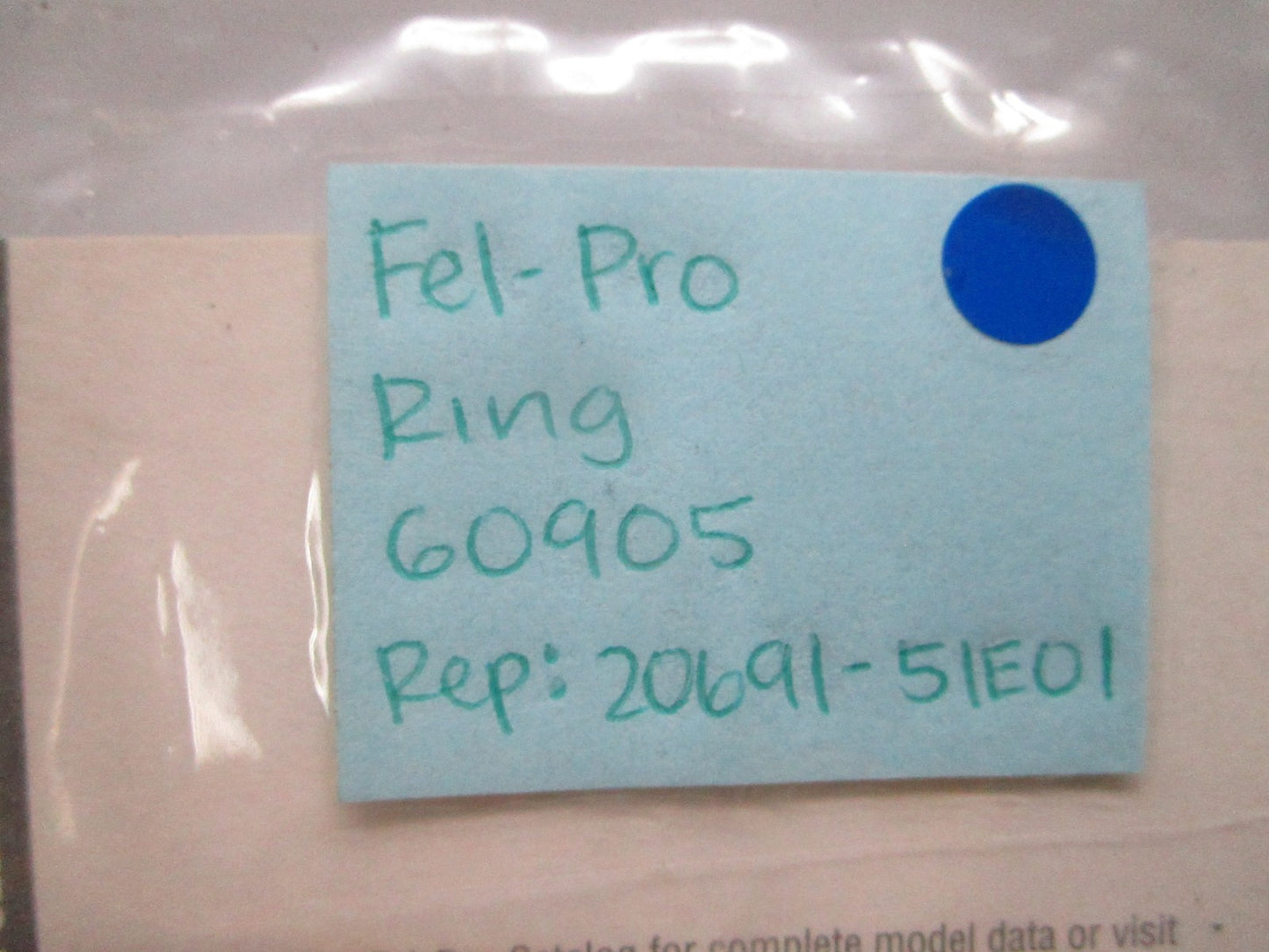 *NEW* 0810 Fel-Pro Ring 60905 Replaces: 20691-51E01