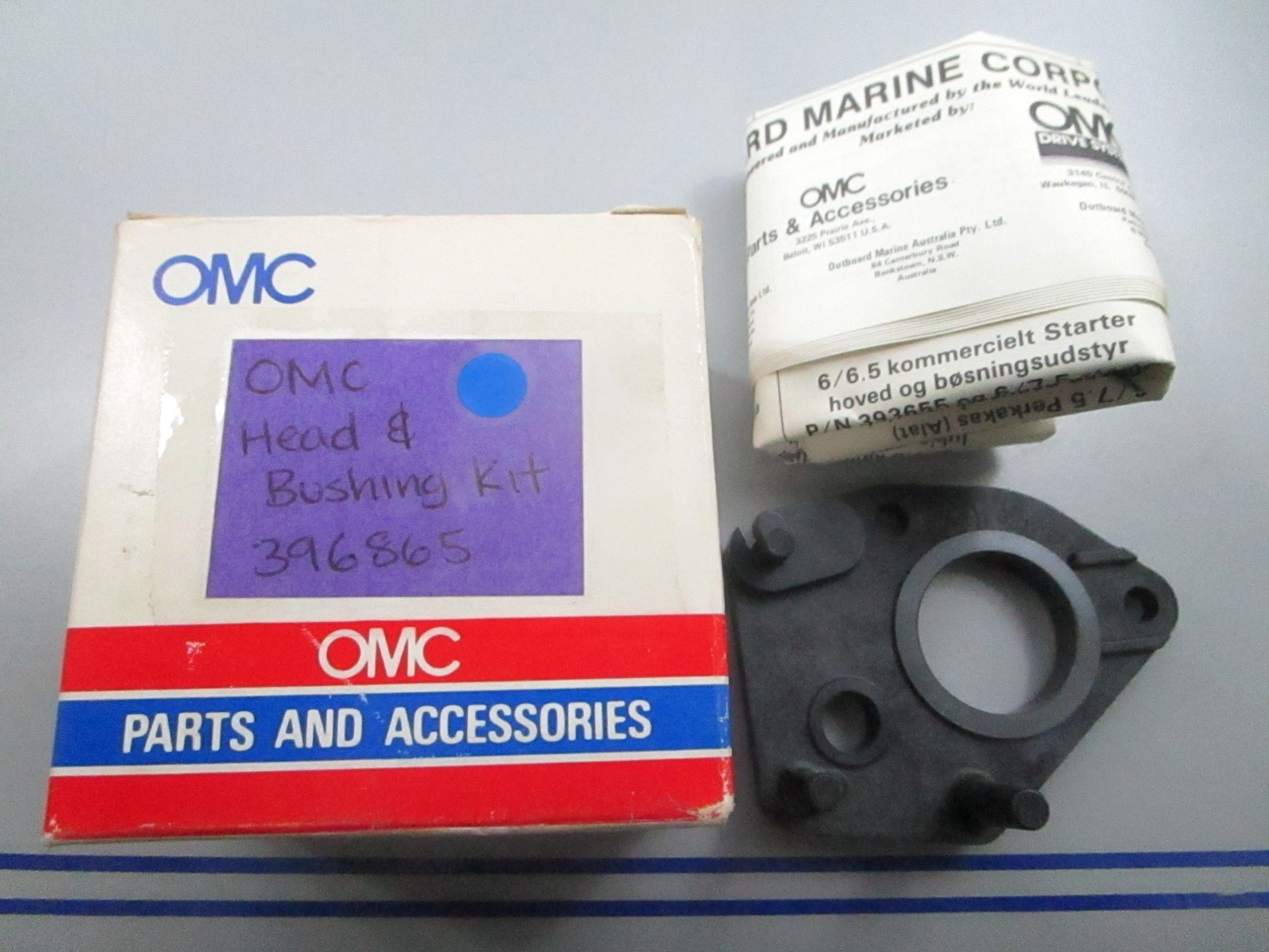 *NEW OEM* 0810 OMC Johnson Evinrude Head & Bushing Kit 396865 0396865