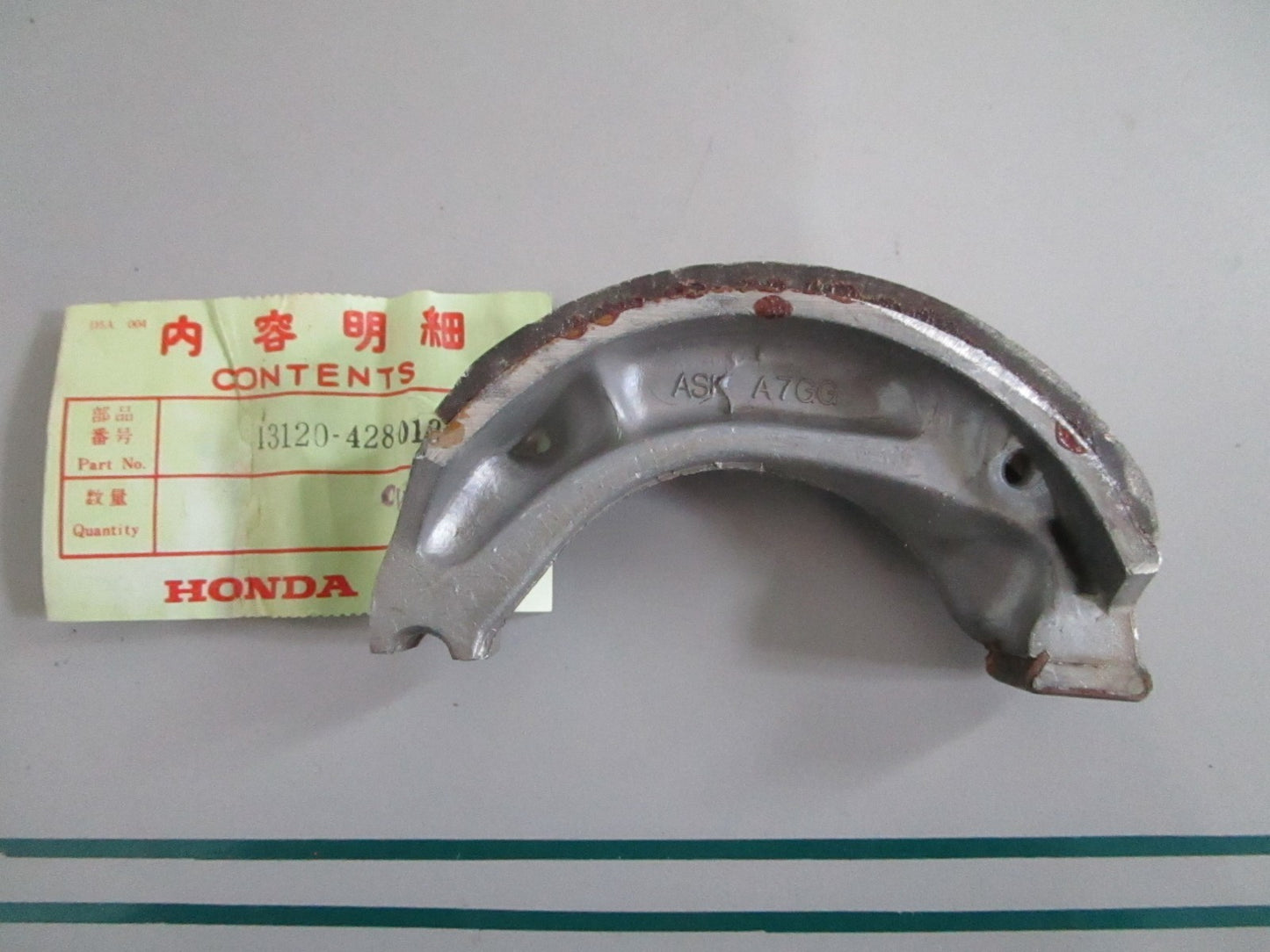 NEW OEM 13120-428-013 Honda Brake Shoe 0820