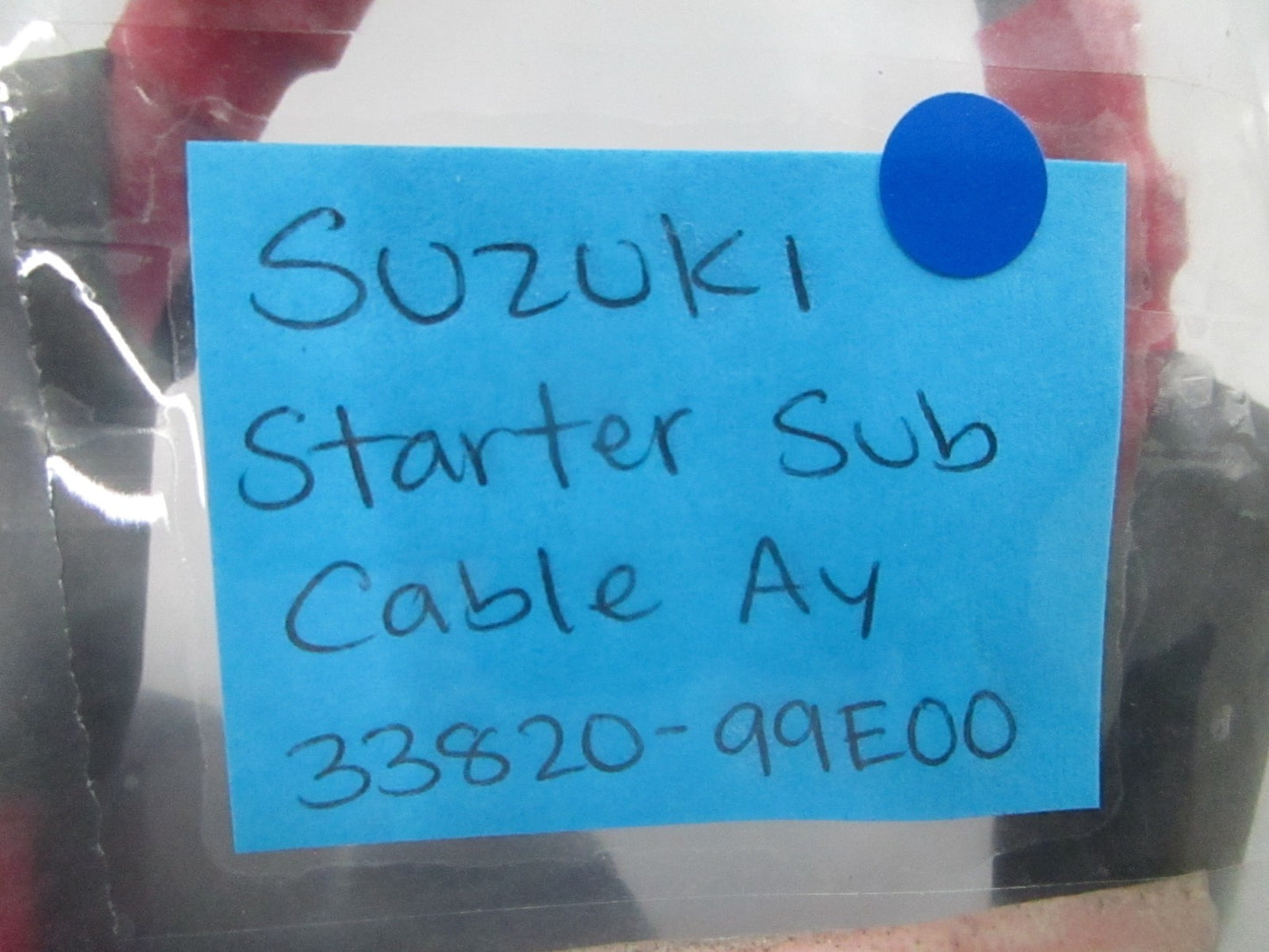 *NEW OEM* 0810 Suzuki Starter Sub Cable Assembly 33820-99E00