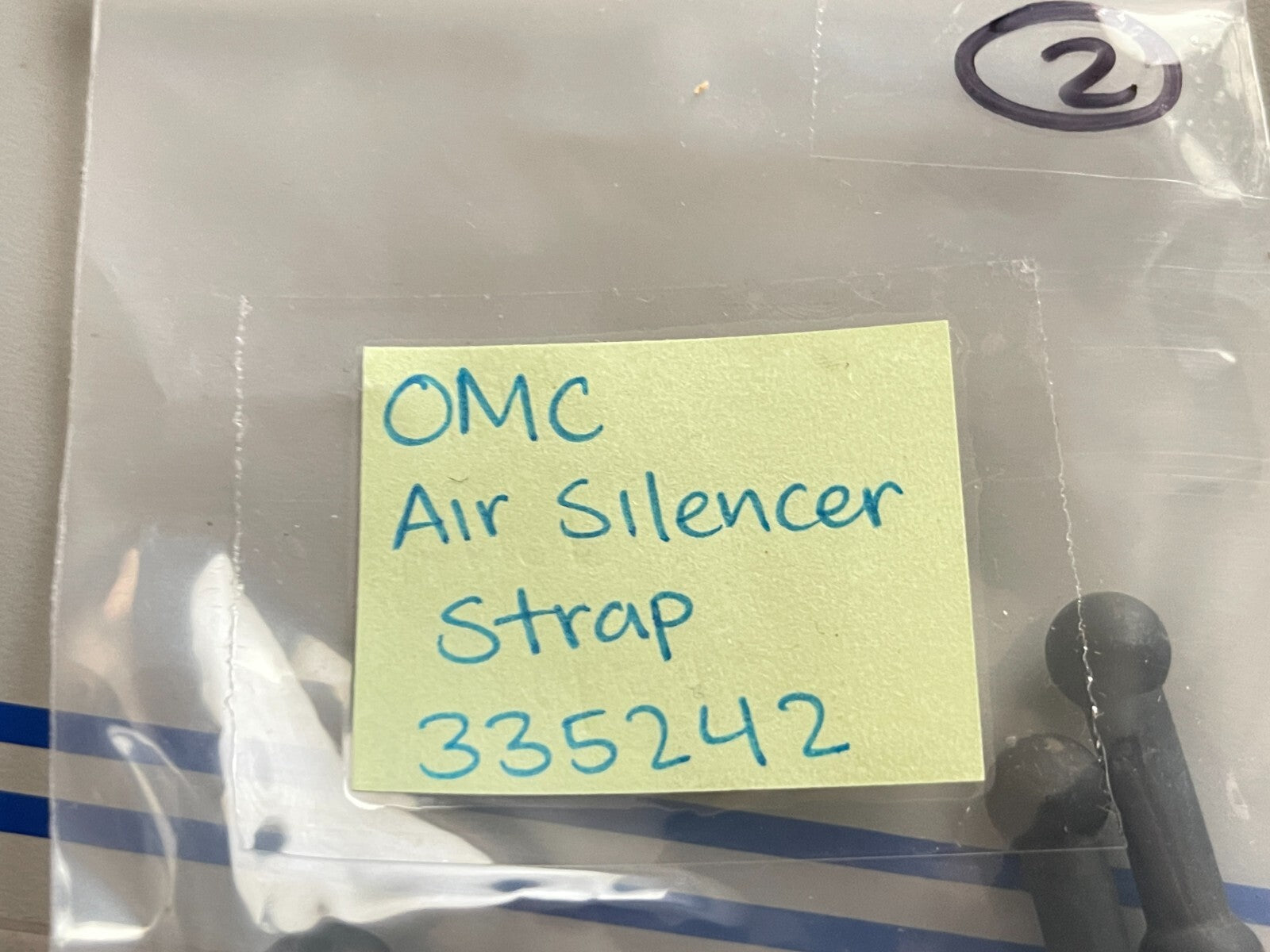 *NEW OEM* 0720 OMC Johnson Evinrude Air Silencer Strap 335242 0335242