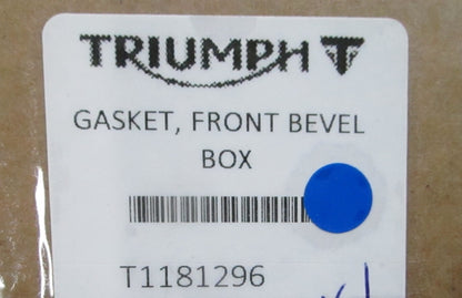 *NEW OEM* 0810 Triumph Front Bevel Box Gasket T1181296