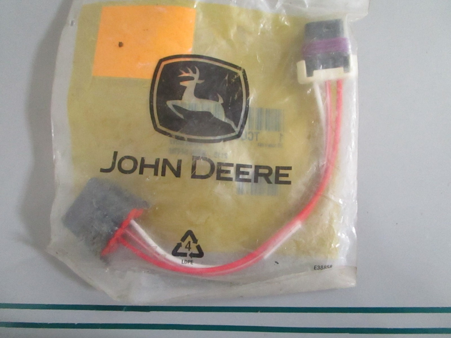 John Deere NEW OEM TCU32823 Cable NOS Genuine Factory Lawn Mower Equipment 0820