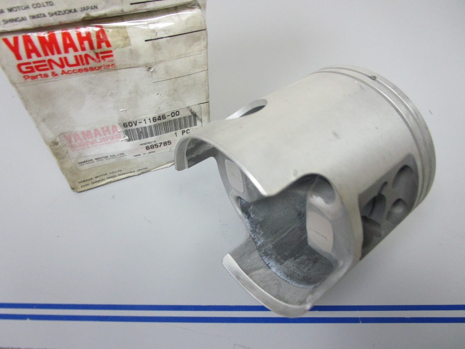 *NEW OEM* 0720 Yamaha 2003 250hp 0.50MM Piston Assembly 60V-11646-00-00