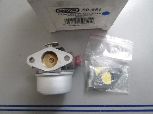 *NEW* 0820 Oregon Carburetor Assy 50-651 Replaces: Tecumseh 640017B