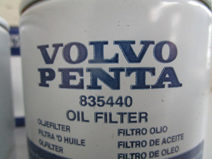 *NEW OEM* (LOT OF 2) 0820 Volvo Penta Oil Filter 835440