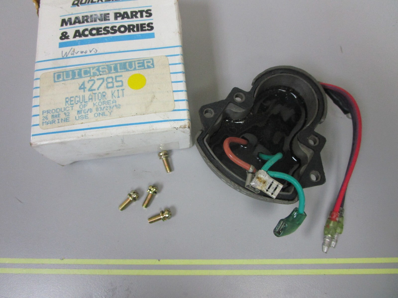 *NEW OEM* 0720 Mercury Quicksilver Regulator Kit 42785