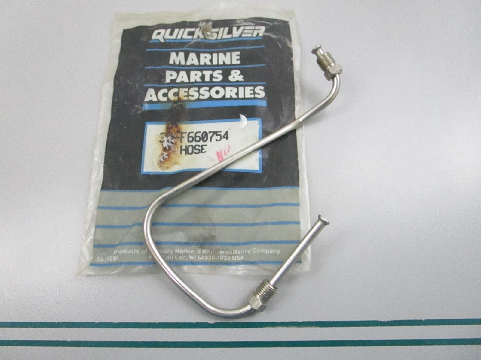 NEW OEM 32-F660754 Mercury Quicksilver Hose 0810