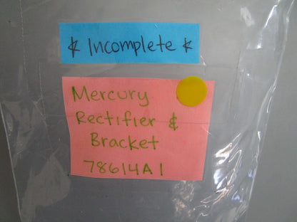 *NEW OEM* 0820 Mercury Quicksilver Rectifier & Bracket 78614A1