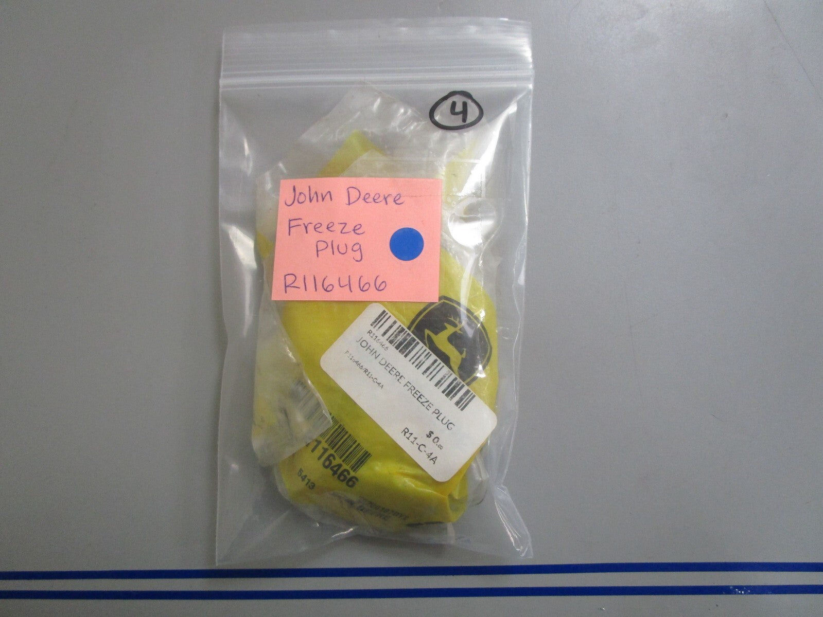 *NEW OEM* 0770 John Deere Freeze Plug R116466