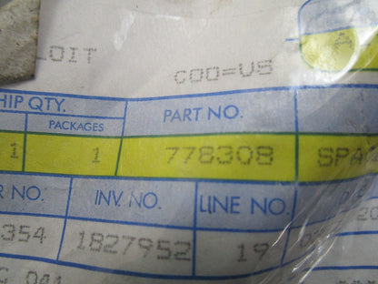 *NEW OEM* 0820 OMC Johnson Evinrude Spacer 778308 0778308