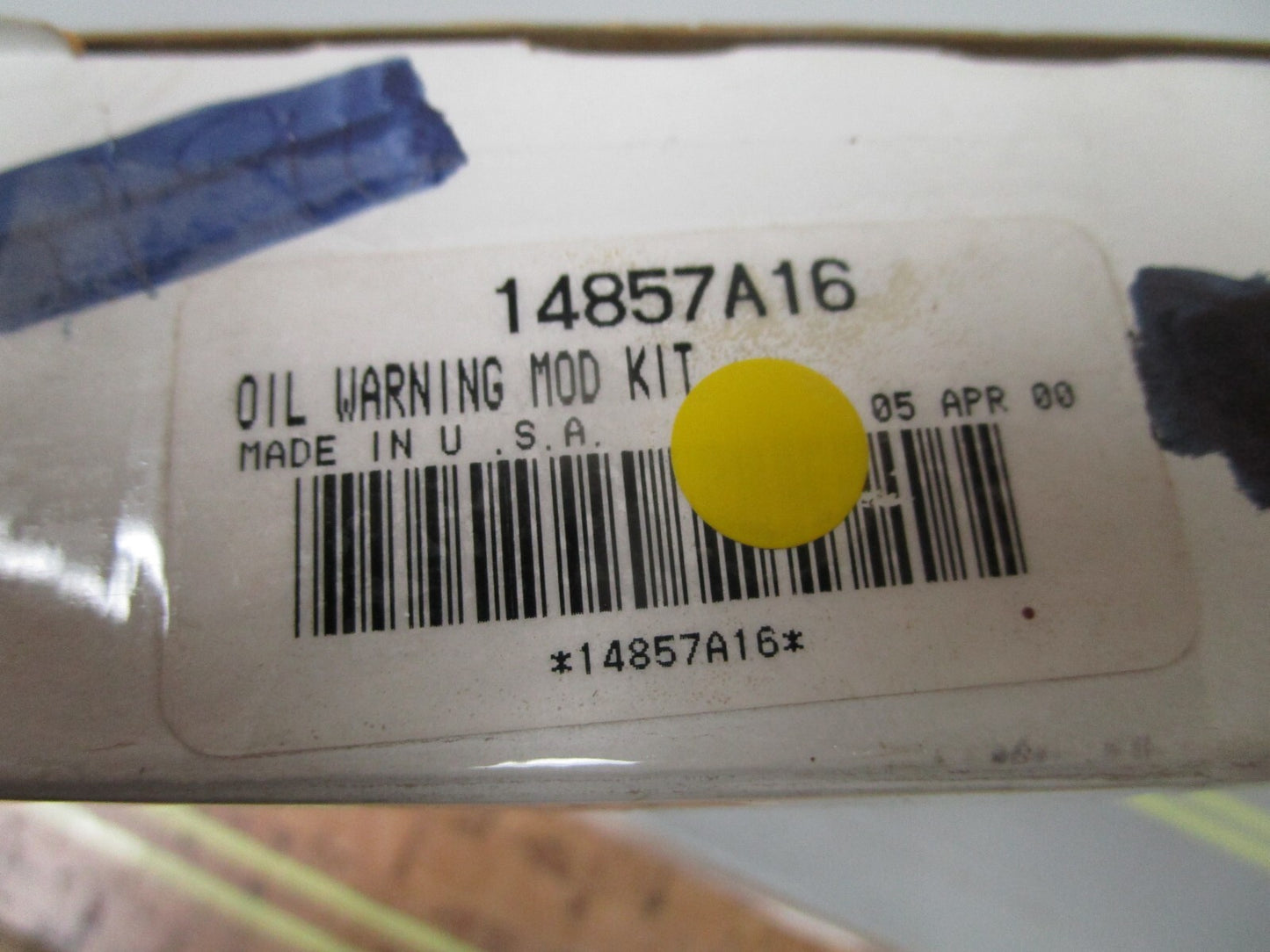 *NEW OEM* 0720 Mercury Quicksilver Oil Warning Module 14857A16