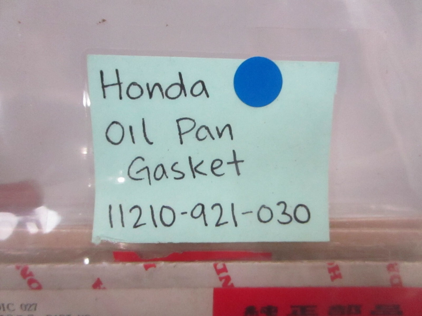 *NEW OEM* 0810 Honda Oil Pan Gasket 11210-921-030