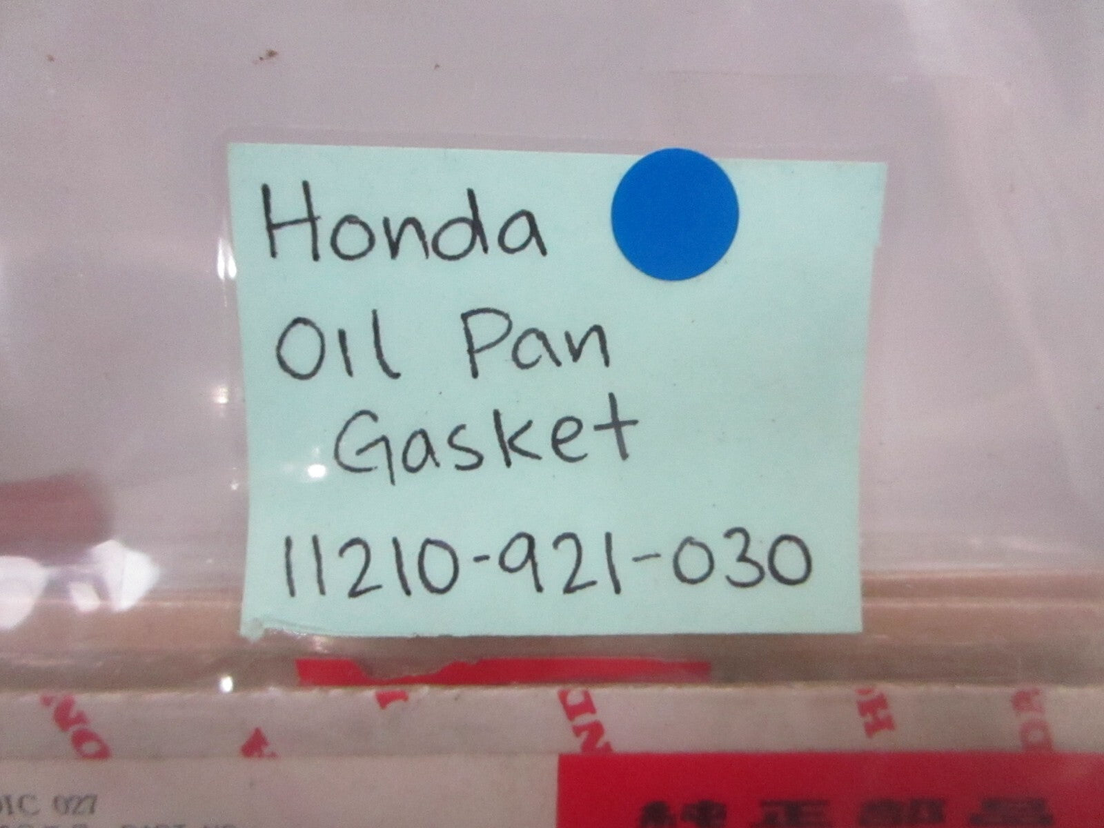 *NEW OEM* 0810 Honda Oil Pan Gasket 11210-921-030
