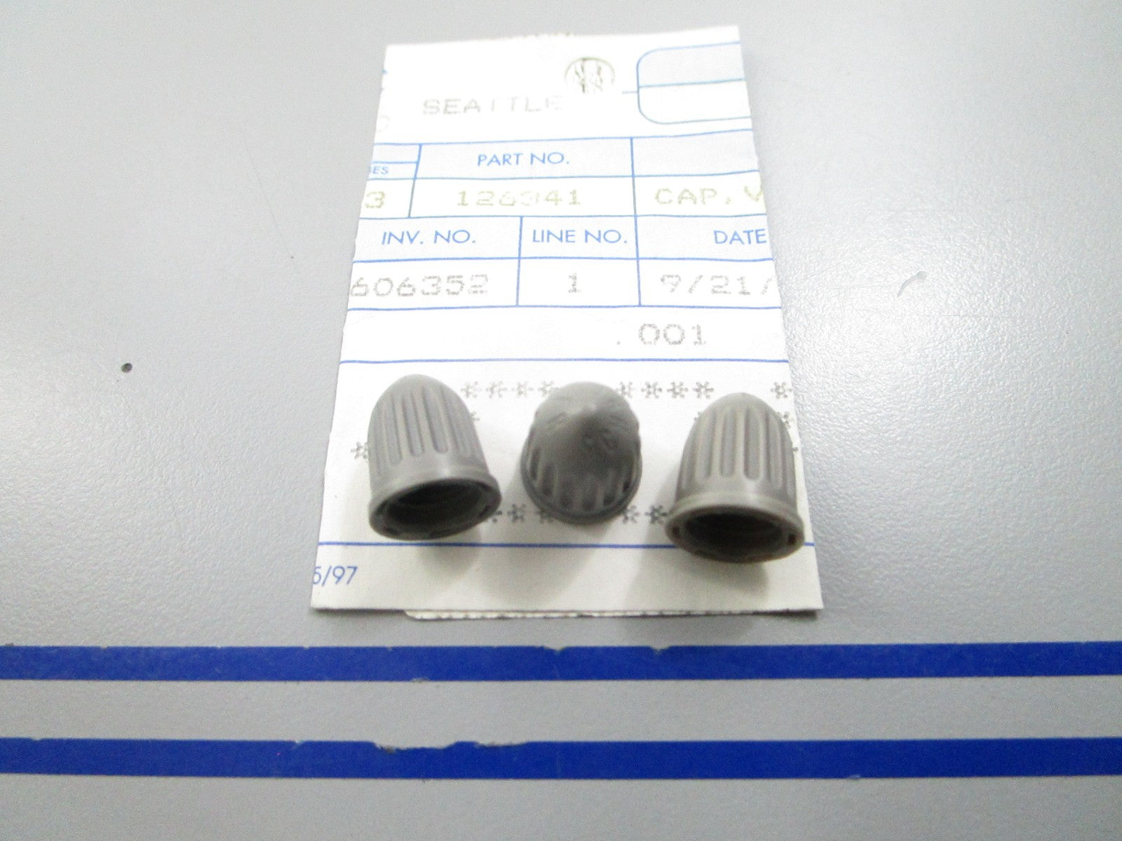 *NEW OEM* (LOT OF 3) 0810 OMC Johnson Evinrude Valve Cap 126341 0126341