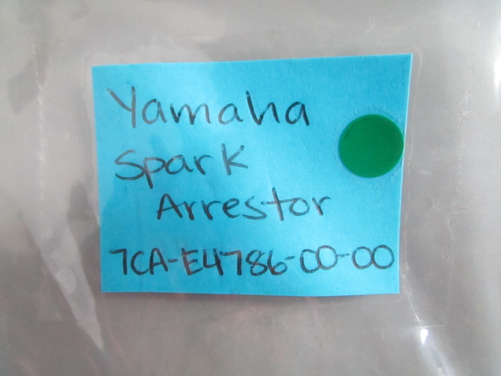 NEW OEM 7CA-E4786-00-00 Yamaha Spark Arrestor 0820