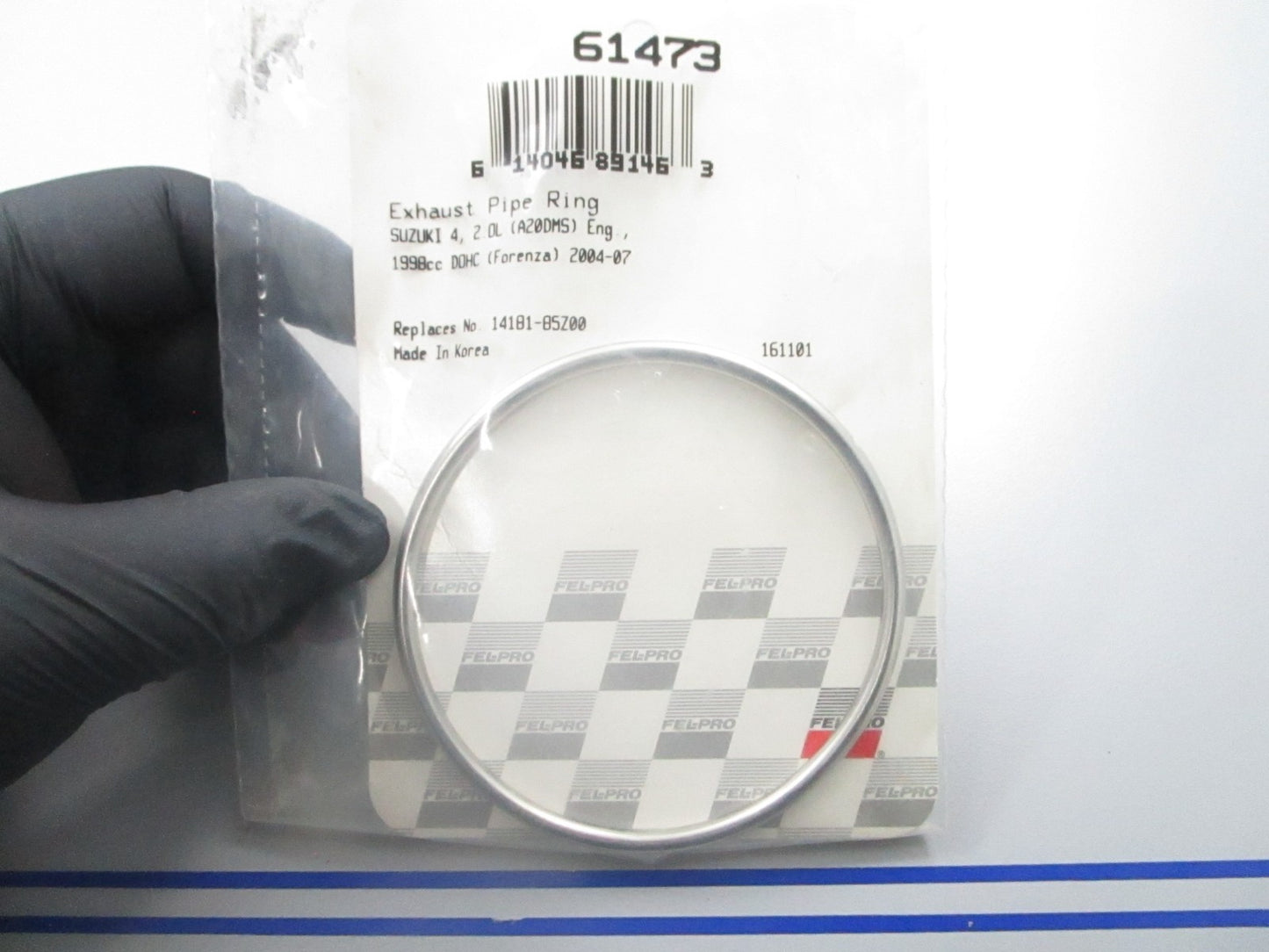 *NEW* 0810 Fel-Pro Exhaust Pipe Ring 61473