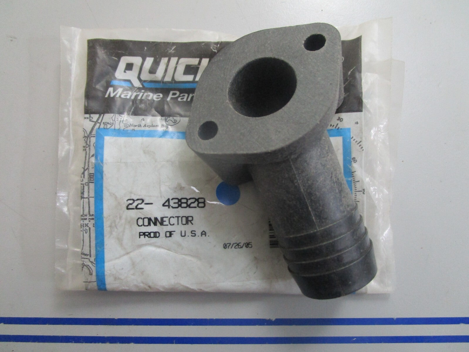 *NEW OEM* 0810 Mercury Quicksilver Connector 22-43828