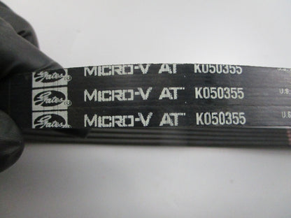 NEW K050355 Gates Micro-V AT Serpentine Belt 0810
