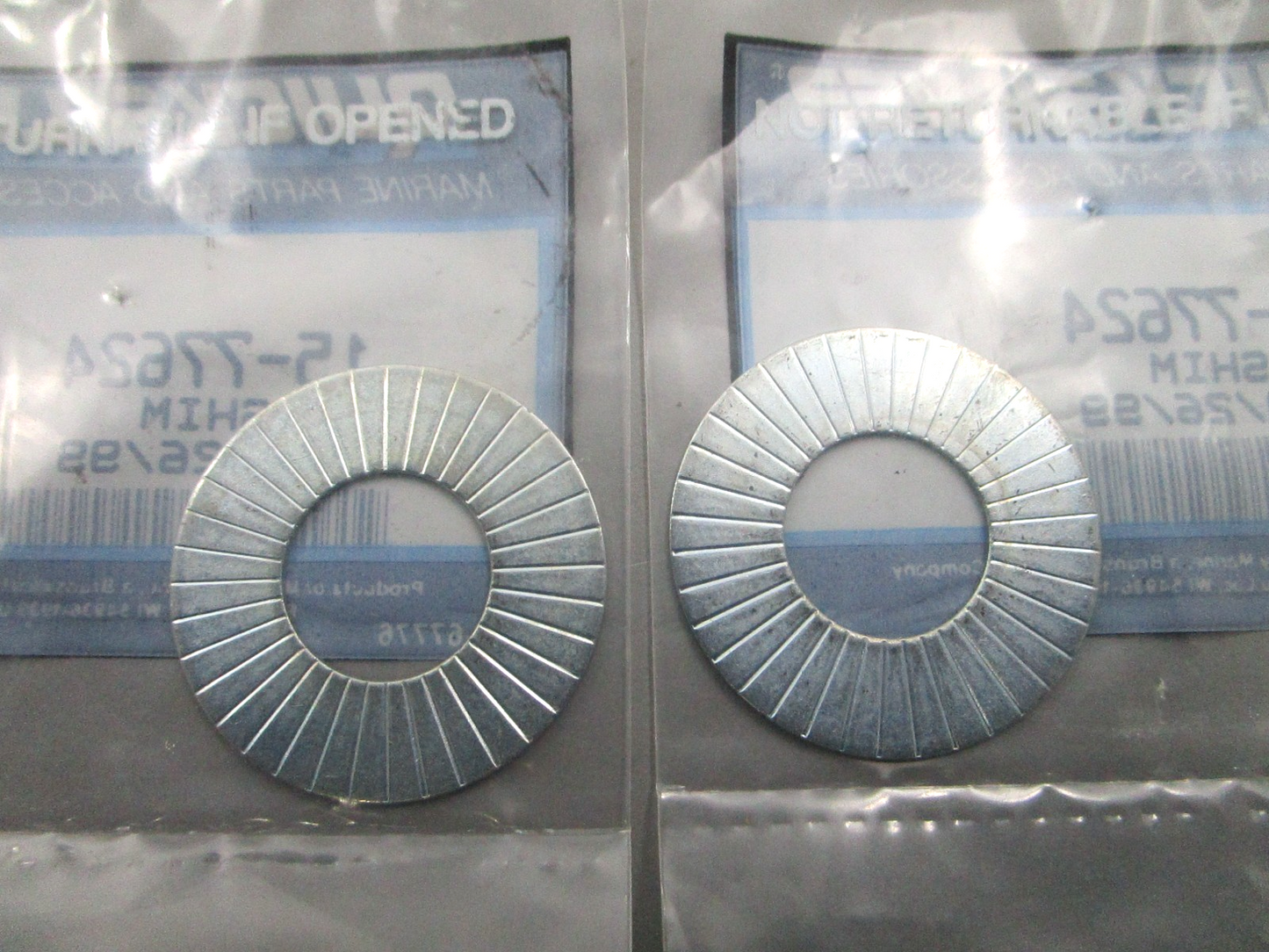 *NEW OEM* (LOT OF 2) 0810 Mercury Quicksilver Shim 15-77624