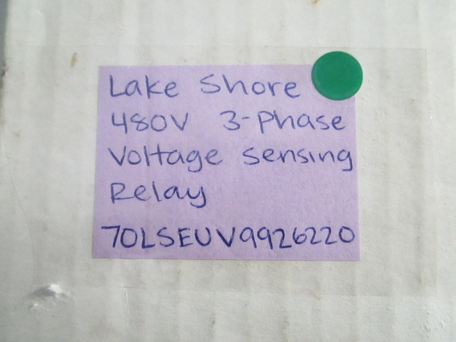 NEW OEM 70LSEUV9926220 Lake Shore 490V 3-Phase Voltage Sensing Relay 0820