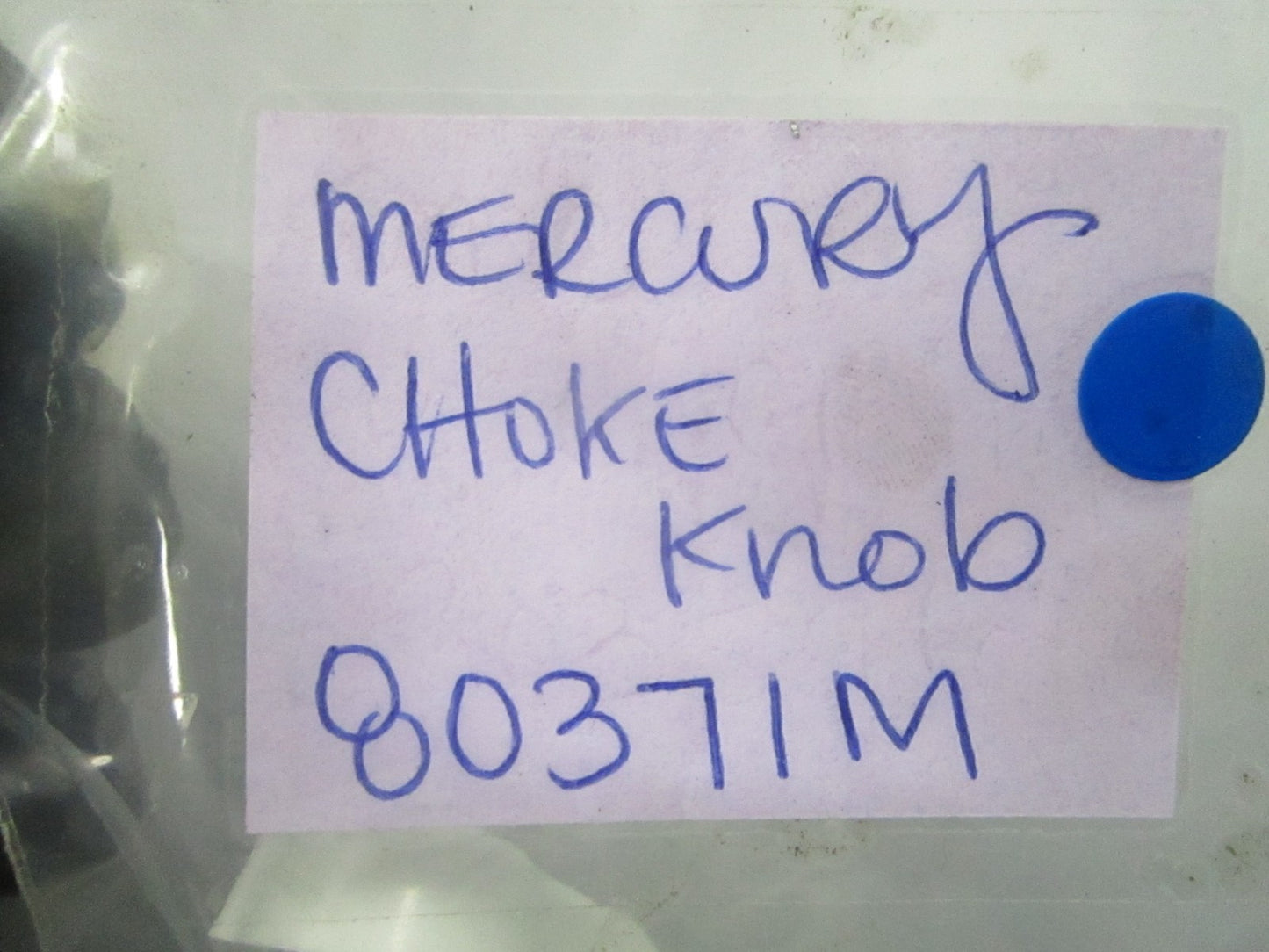 NEW OEM (LOT OF 3) 80371M Mercury Quicksilver Choke Knob 0810