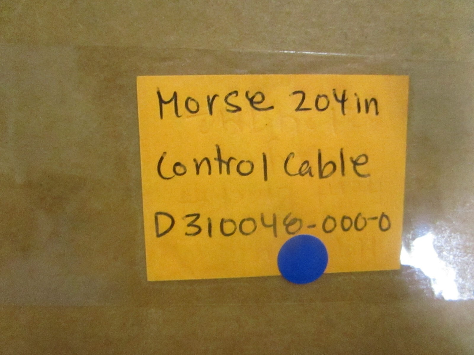 *NEW* 0780 Morse 204 inch Control Cable D310048-000-0