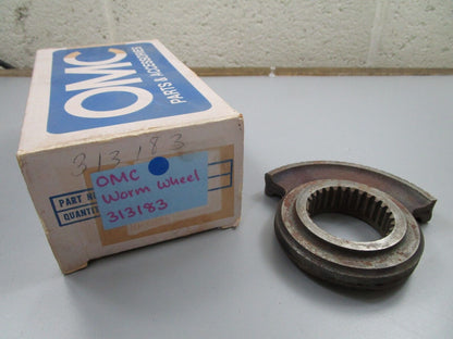 *NEW OEM* 0810 OMC Johnson Evinrude Worm Wheel 313183 0313183