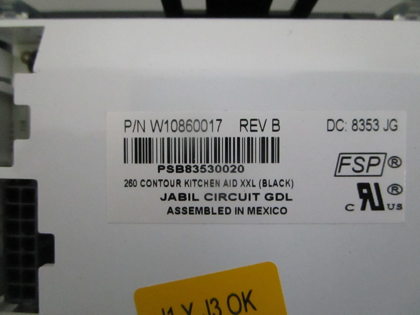 Whirlpool NEW OEM Refrigerator Control Board W10759800 NOS Genuine Factory 0820